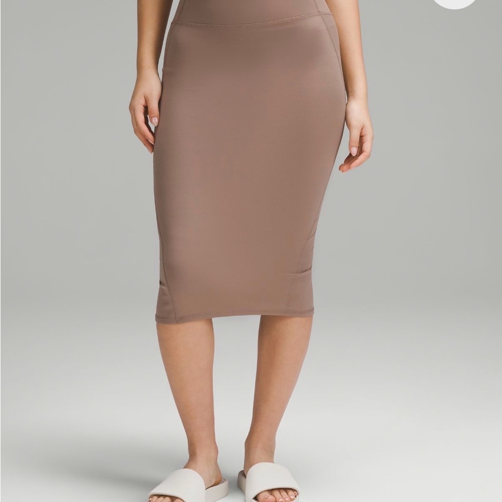 Nulu Slim Fit High Rise Skirt